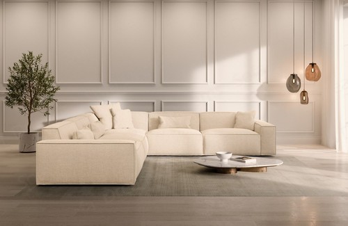 Couch corner sofa fabric - couch,
