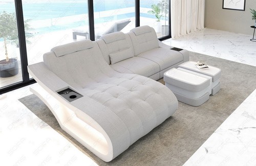 Corner sofa fabric - sofa,